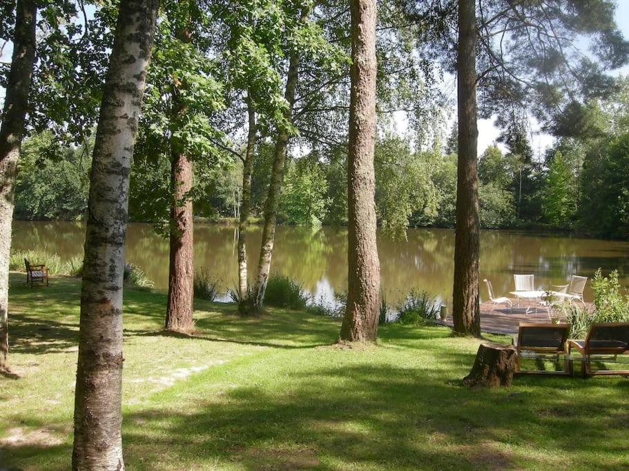 Paradis Perdu En Sologne Avec Plage Privee Villeny Dış mekan fotoğraf